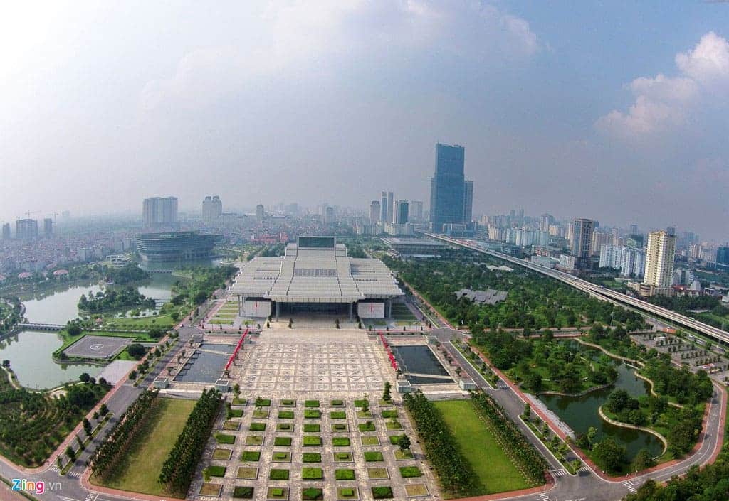 Khu vực Trung tâm Hội nghị Quốc gia.