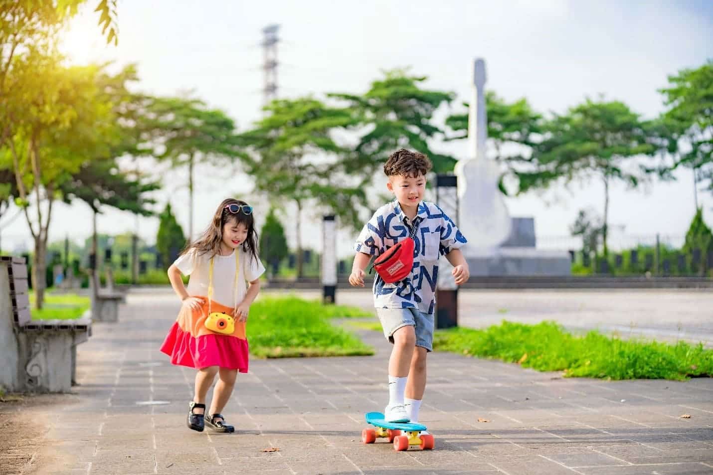 Công viên Âm nhạc tại dự án Sol Lake Villa.