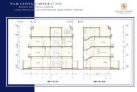 Mặt cắt A-A của biệt thự Solasta Mansion Dương Nội tập đoàn Nam Cường. Mặt cắt A-A của biệt thự Solasta Mansion Dương Nội tập đoàn Nam Cường.
