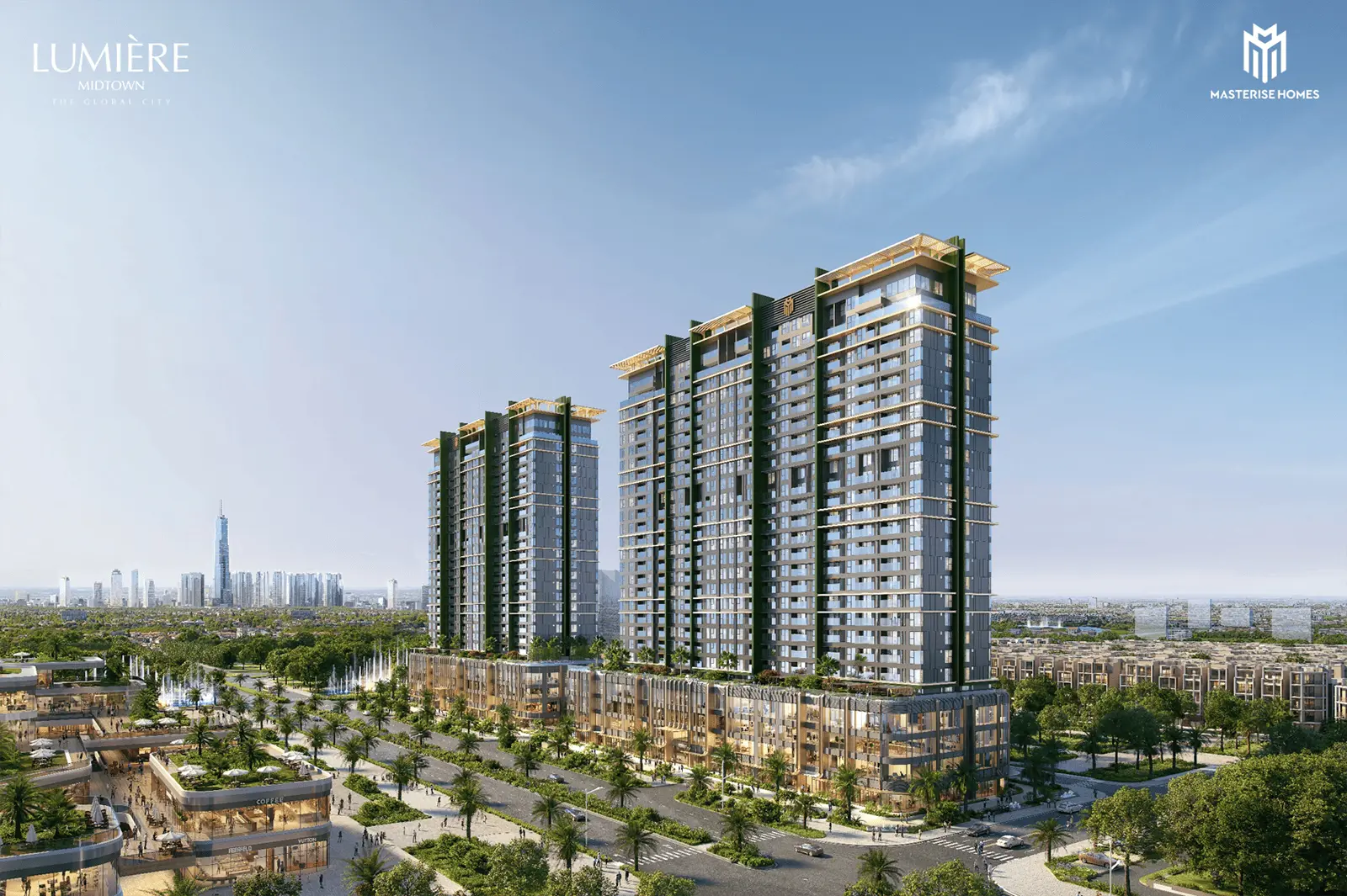 LUMIÈRE Midtown – Kiến trúc New York hiện đại, kết hợp thiên nhiên, mang lại cuộc sống đẳng cấp giữa lòng TP.HCM.