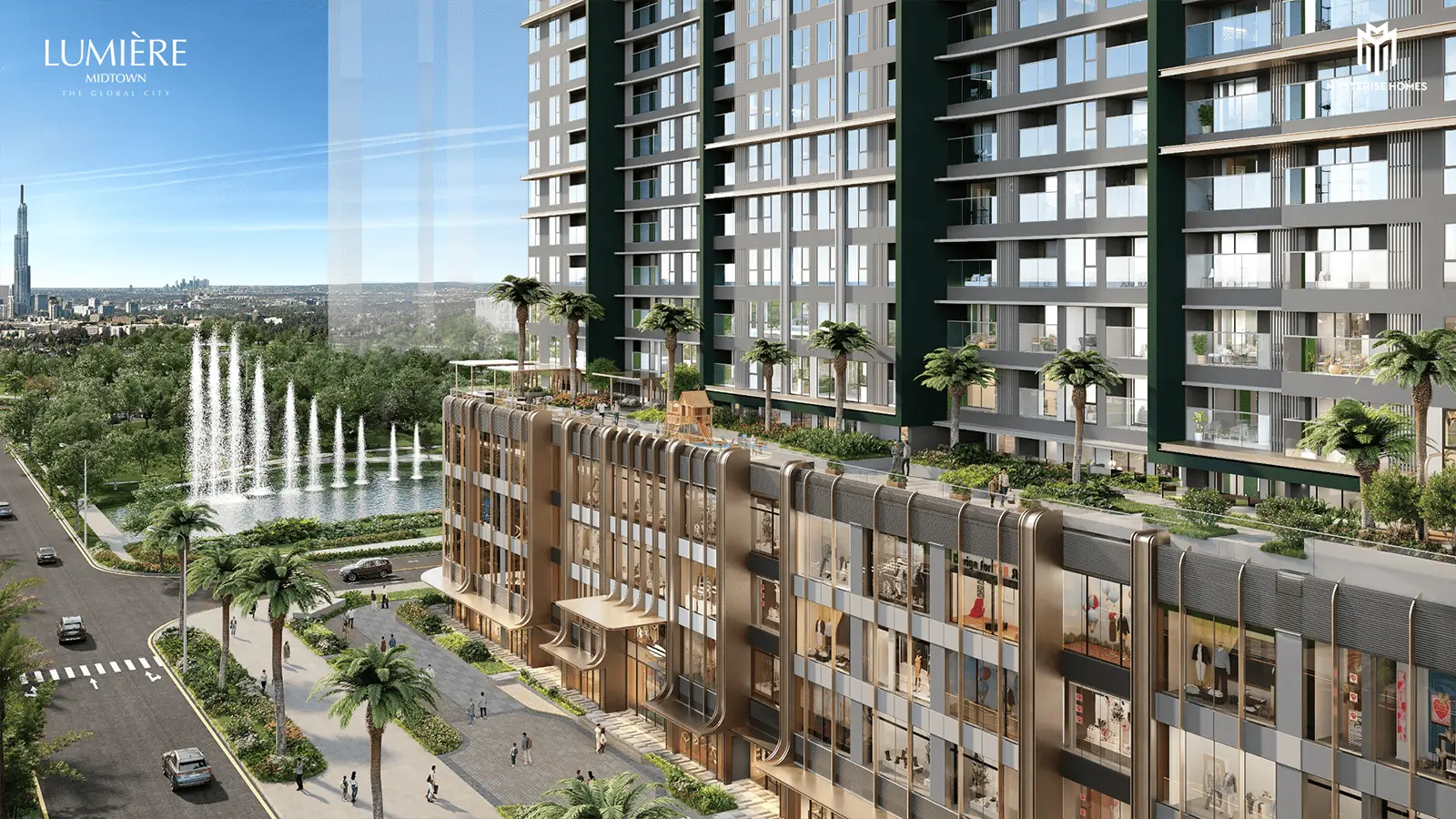 LUMIÈRE Midtown – Sự giao thoa tinh tế giữa kiến trúc New York hiện đại và thiên nhiên nguyên bản.